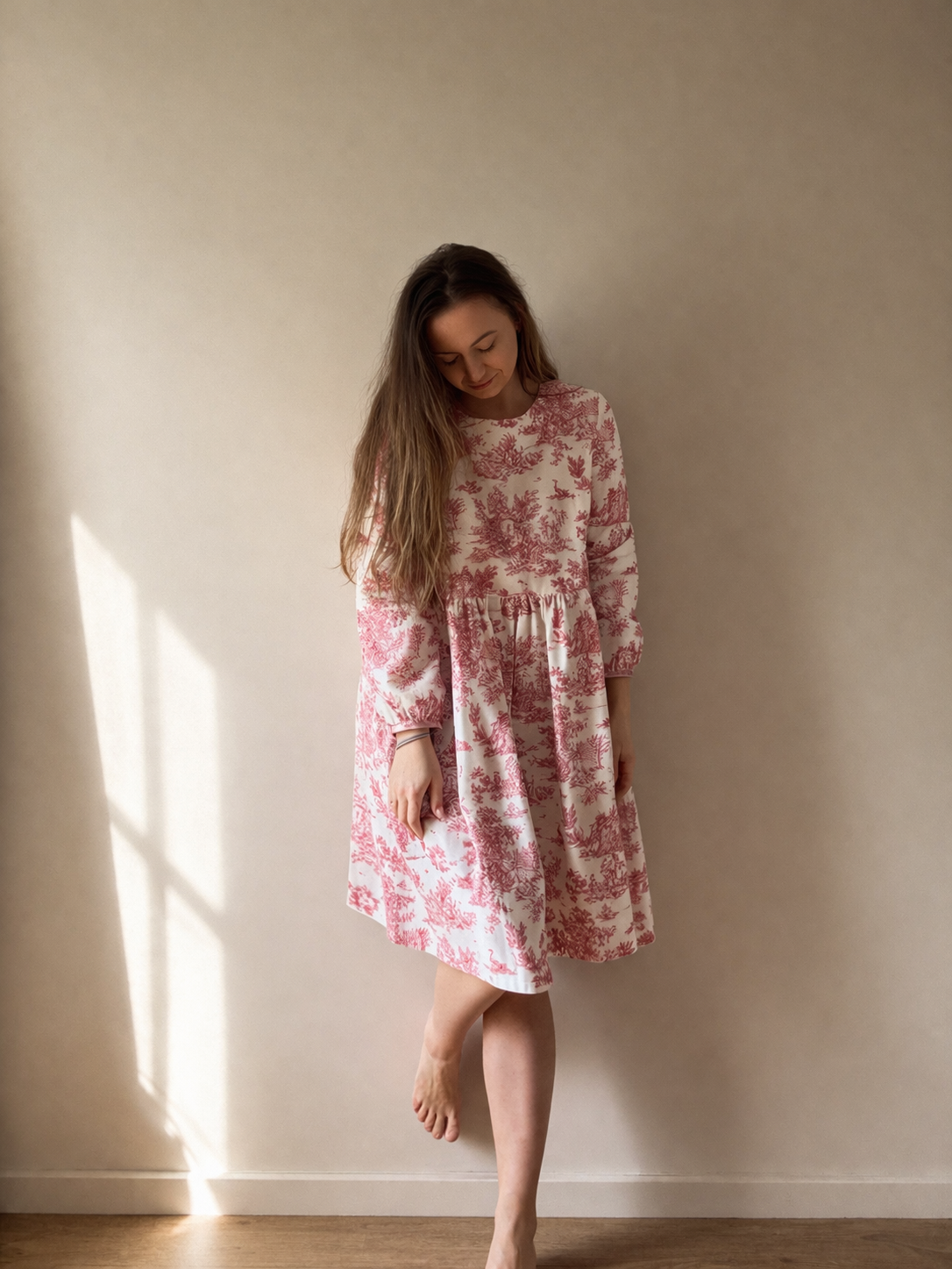 Sukienka Toile de Jouy