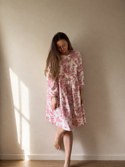 Sukienka Toile de Jouy