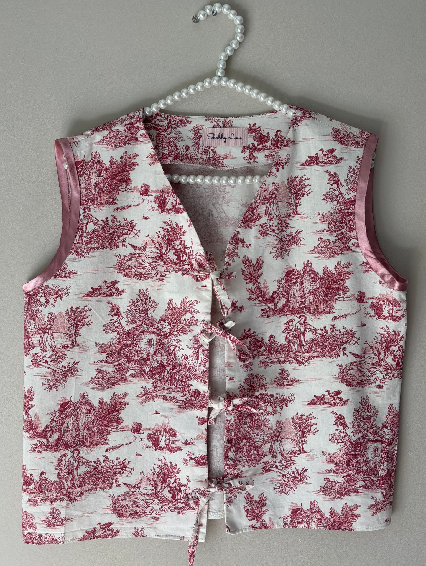 Kamizelka Toile de jouy