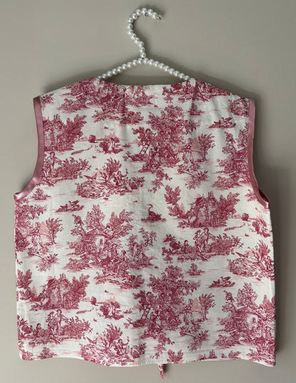 Kamizelka Toile de jouy
