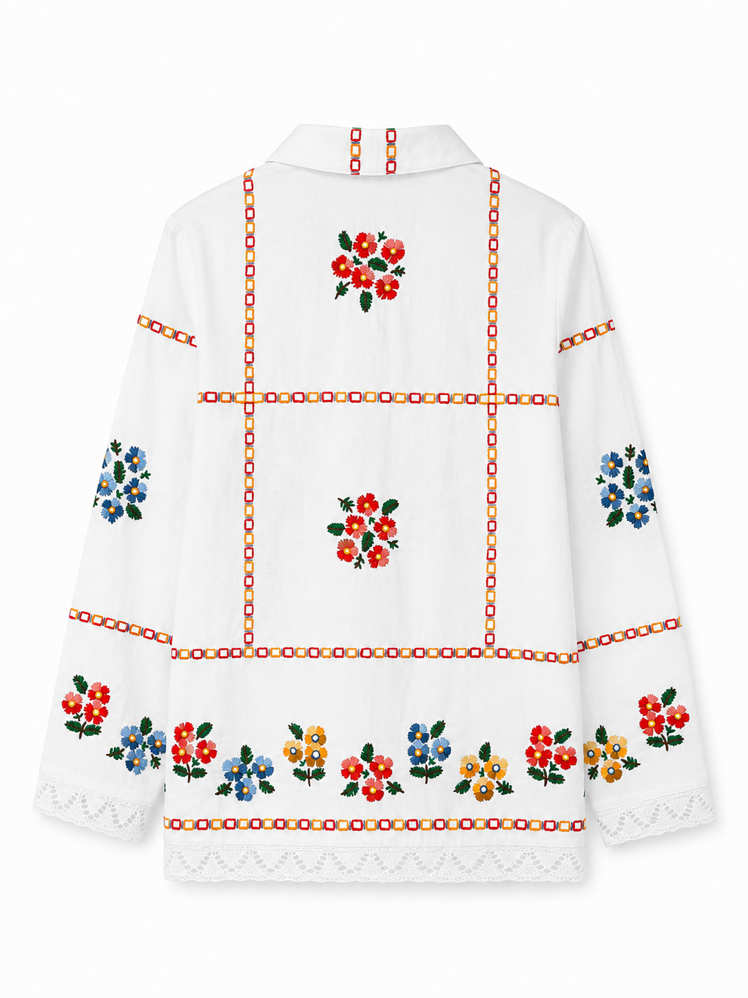 Koszula Haftowana - Vintage