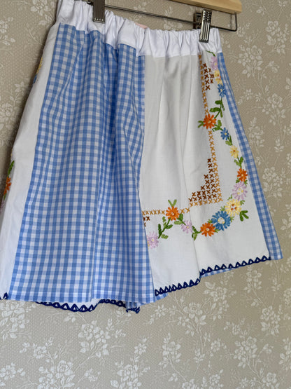 Spodenki Haftowane blue