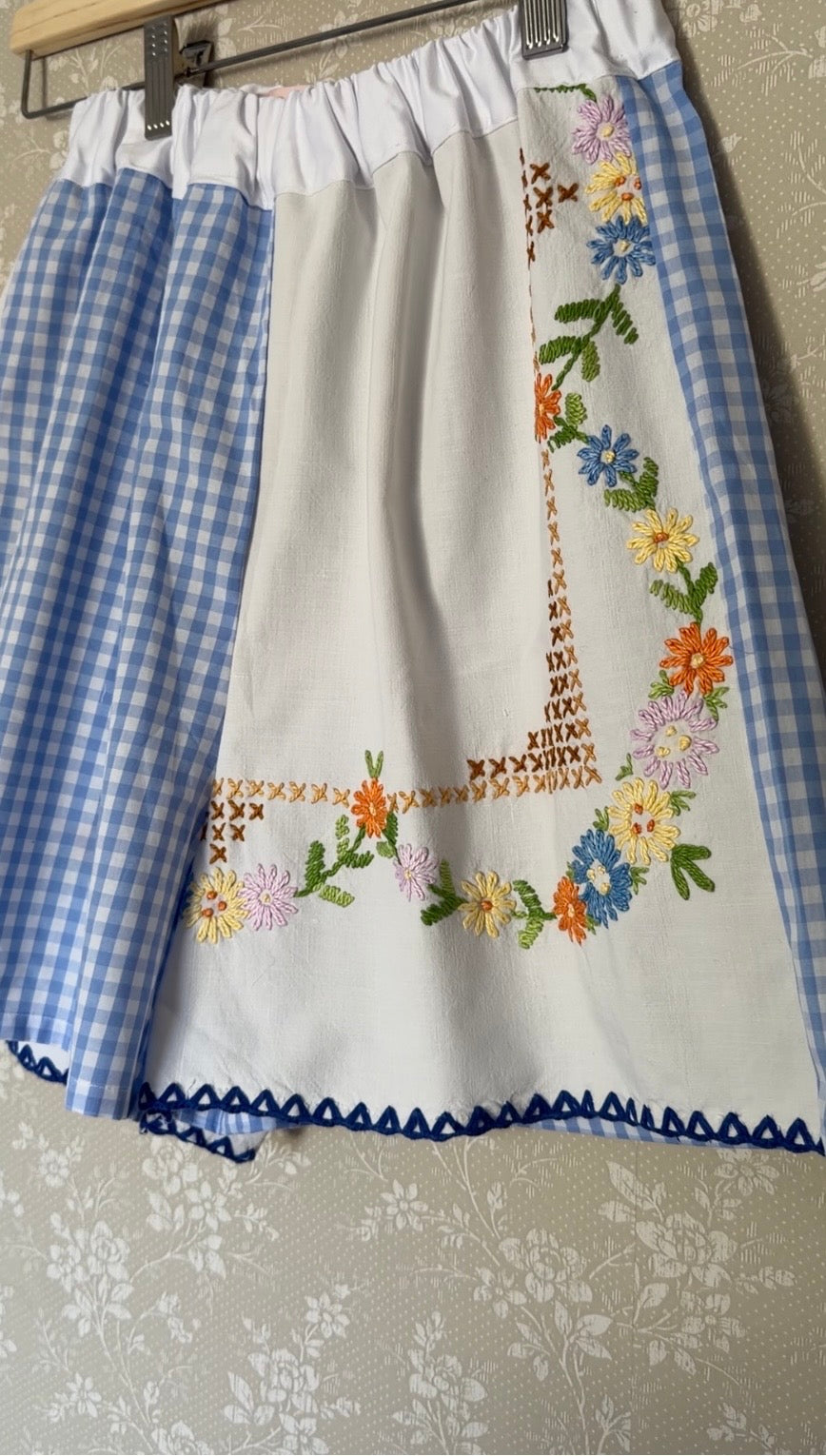 Spodenki Haftowane blue