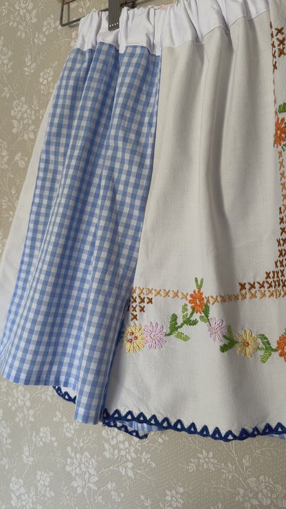 Spodenki Haftowane blue
